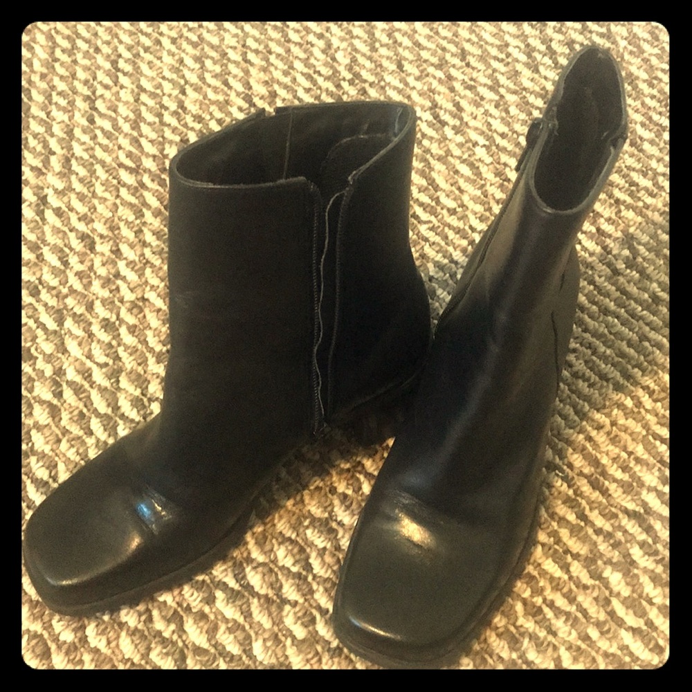 Black booties